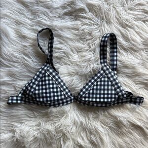 👙GINGHAM BIKINI TOP🖤